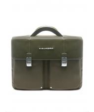 PIQUADRO CAMPIONARIO - LINK 2  Cartella porta PC 15,6" VERDE - Cartelle Lavoro - 1