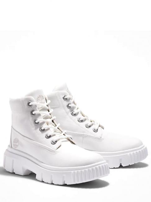 TIMBERLAND GREYFIELD Stivaletti in tela blanc de blanc - Scarpe Donna