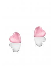 MORELLATO CUORE Orecchini in argento con cat eye  rosa/bianco - Orecchini - 1