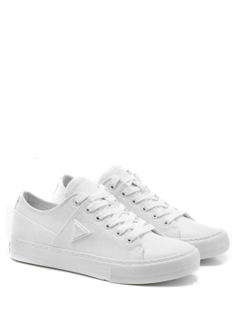 GUESS PRANZE Sneaker in tela white - Scarpe Donna