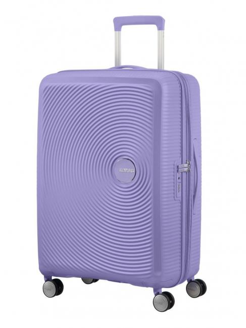 AMERICAN TOURISTER SOUNDBOX SPINNER Trolley medio, espandibile lavender - Trolley Rigidi