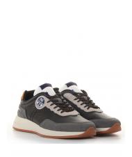 NORTH SAILS RW-02 Sneaker in pelle black/gray - Scarpe Uomo - 1