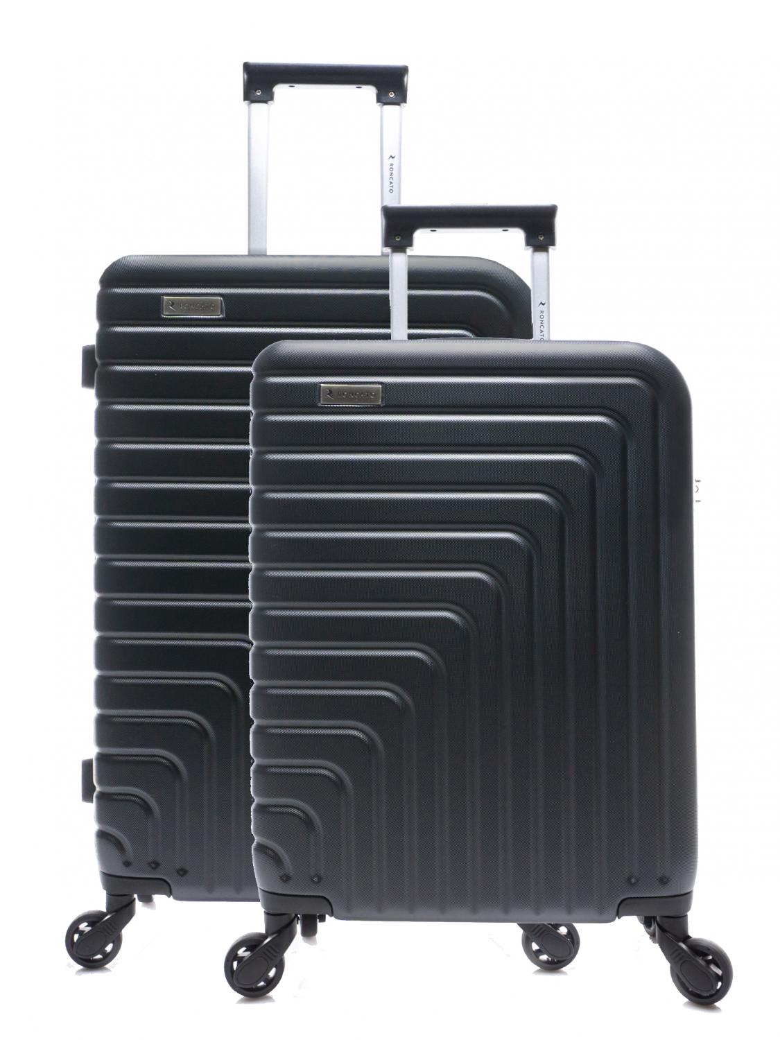 R Roncato Ink Set Bagaglio A Mano + Trolley Medio Grigio Scuro - Acquista A  Prezzi Outlet!