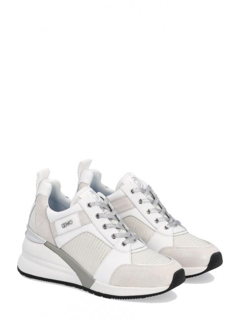 LIUJO ALYSSA 1 Sneakers Donna white/silver - Scarpe Donna