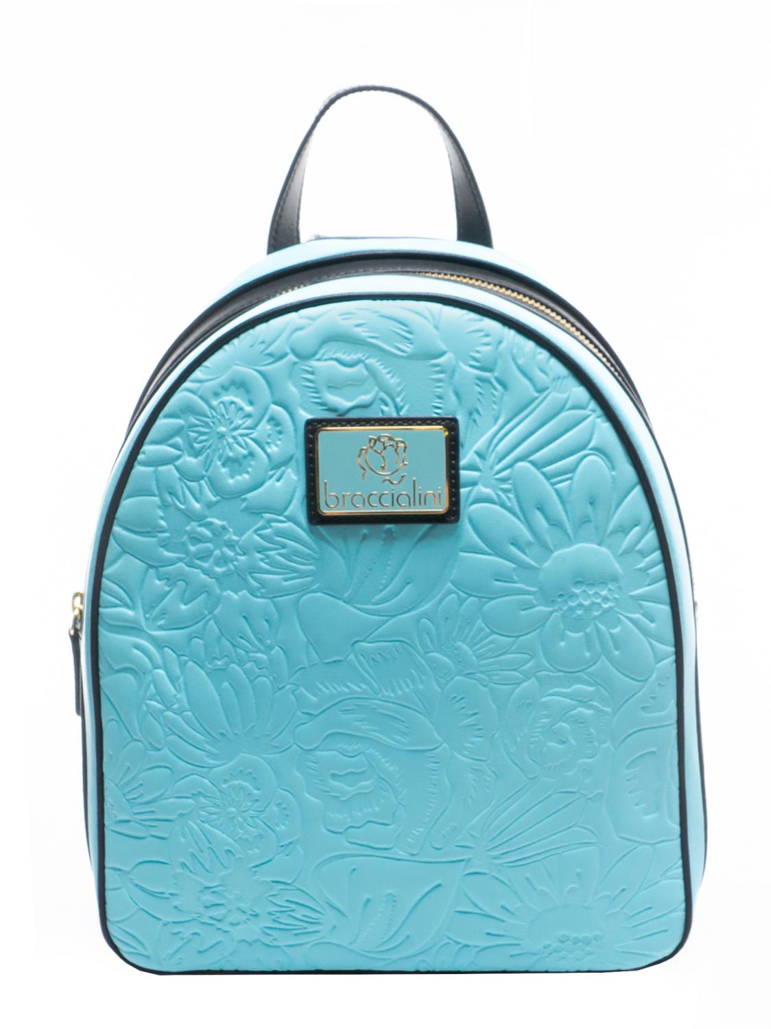 Braccialini Lola Zaino Donna Celeste - Acquista A Prezzi Outlet!