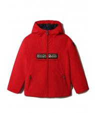 NAPAPIJRI k rainforest op giacca Jacket with zip and hood - Giacche