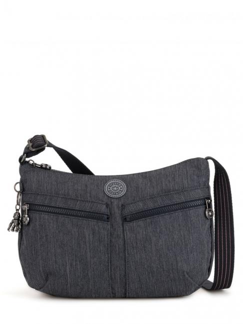 KIPLING CLASSIC IZELLAH Borsa media a tracolla Active Denim - Borse Donna
