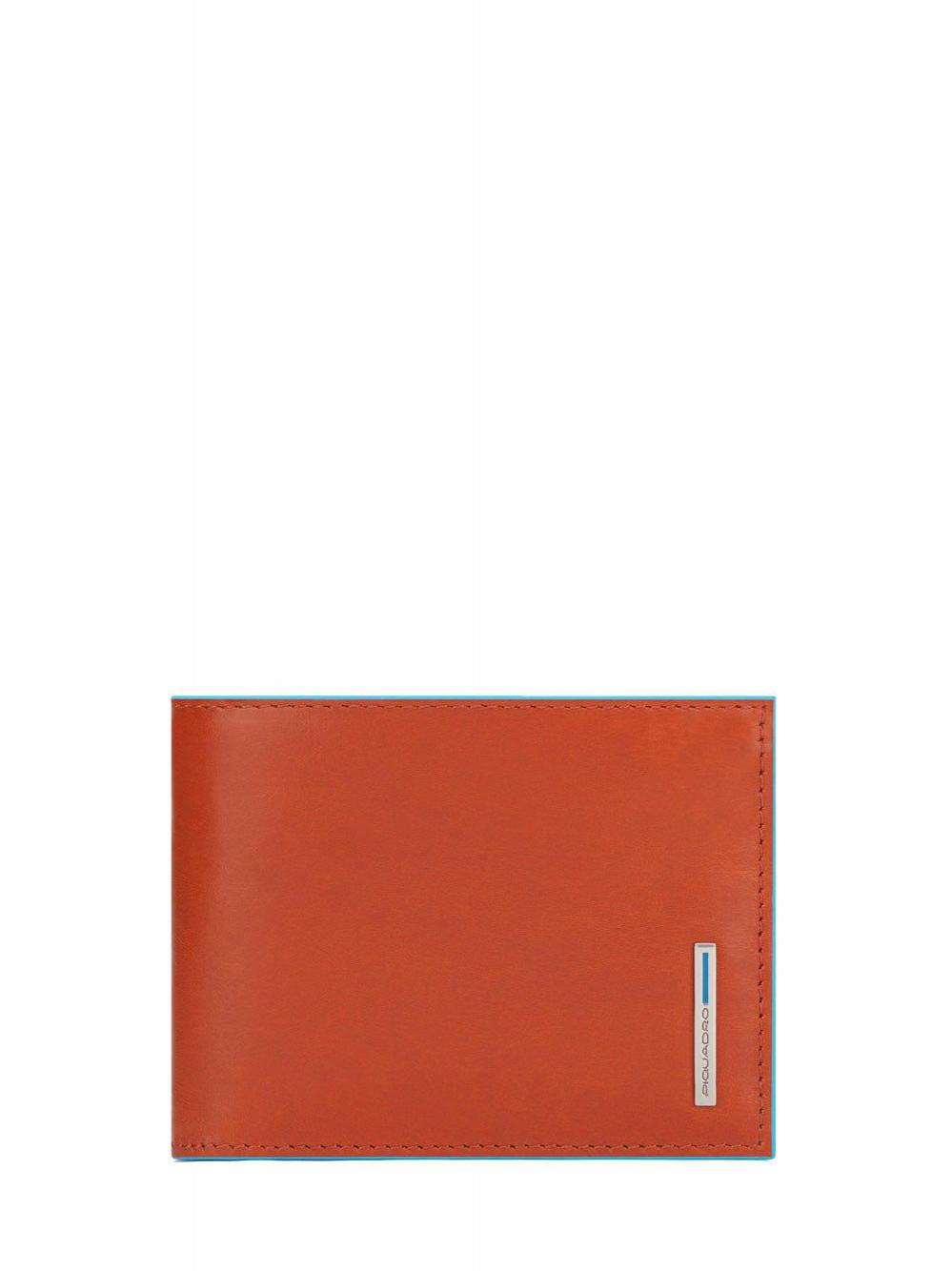 Piquadro Portafoglio Blue Square, In Pelle, Con Rfid Cuoio - Acquista Su Le  Sac!