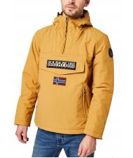NAPAPIJRI RAINFOREST POCKET 1 Giacca a vento con cappuccio wood brown - Giacche Uomo - 1
