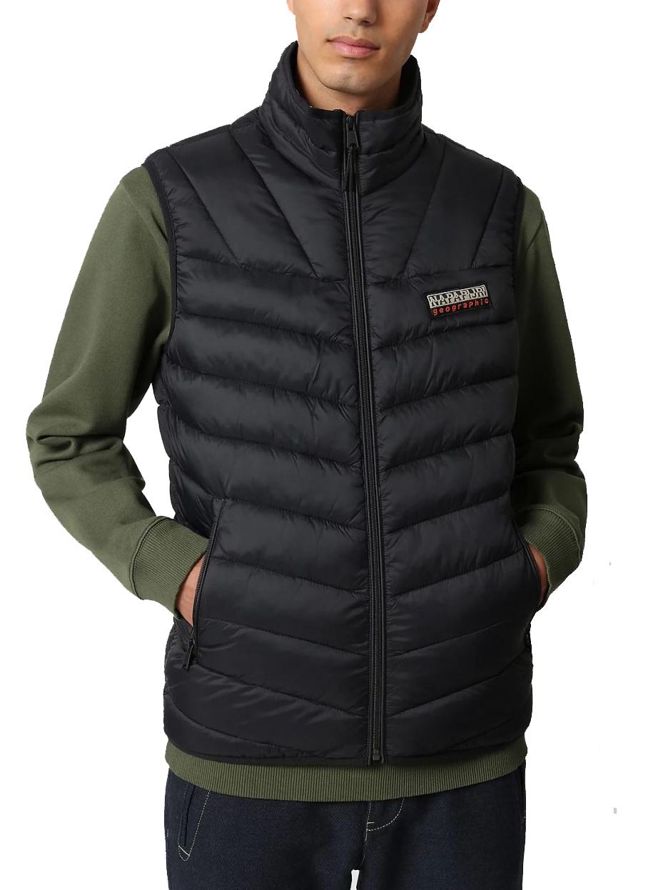 NAPAPIJRI AERONS H 2 DARK GREY SOLID Gilet Uomo S