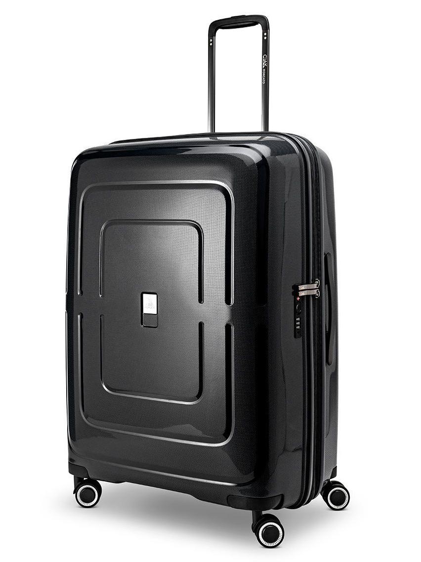 Trolley Bagaglio A Mano Rigido Valigia Rigida 4 Ruote Spinner Cabina Nera - Trolley Da Trasporto Con Chiusura A Combinazione Bagaglio A Mano Con Ruote Girevoli