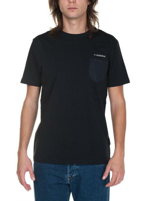 NAPAPIJRI SAMIX SS T-shirt in cotone black 041 - T-shirt Uomo