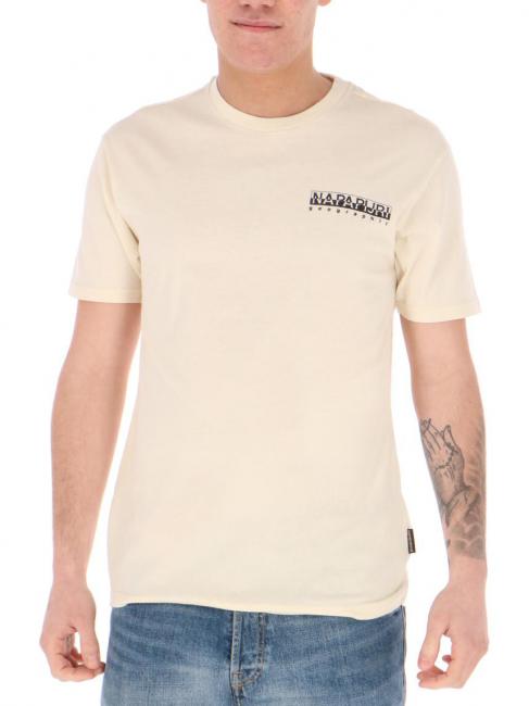 NAPAPIJRI S-LATEMAR T-shirt in cotone whitecap gray - T-shirt Uomo