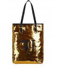 TRUSSARDI T WOW Vertical Shopper a spalla Gold/Black - Borse Donna - 1