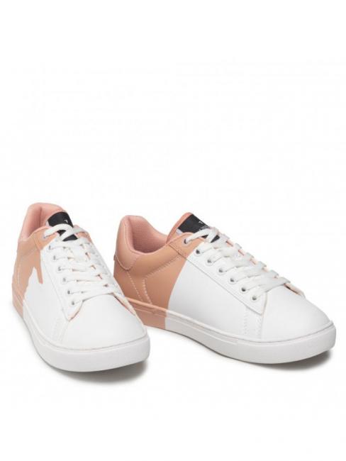 TRUSSARDI DEKER Sneaker White/Rose - Scarpe Donna