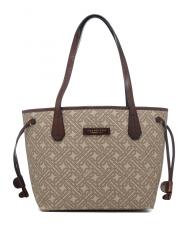 THE BRIDGE ANNA Shopping bag a spalla sand abb.oro - Borse Donna - 1