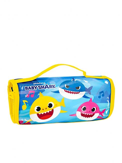 BABY SHARK Astuccio rotolo con colori  dresdenblu - Astucci e Accessori