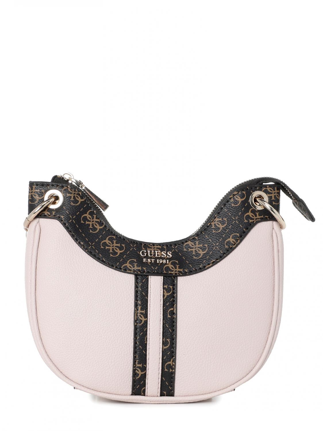 Guess Kasinta Small Mini Sacca A Tracolla Light Rose Multi Acquista A