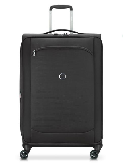 DELSEY MONTMARTRE AIR 2.0 Trolley Grande, espandibile Nero - Trolley Semirigidi