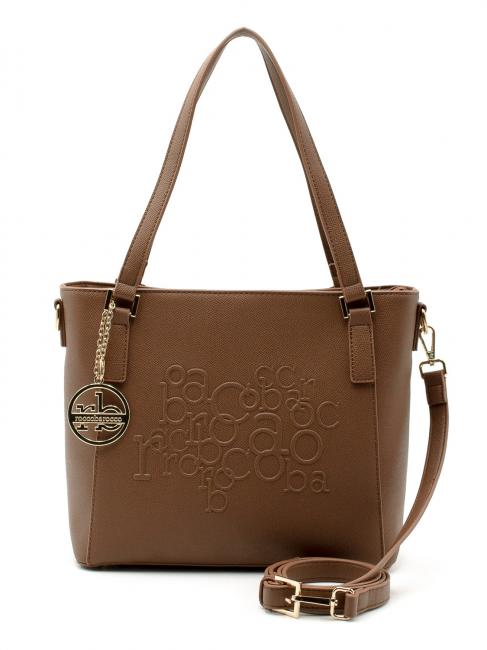 ROCCOBAROCCO CIRCE Shopping bag con tracolla marrone - Borse Donna