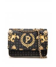 POLLINI HERITAGE QUEEN FOR A DAY Mini bag a tracolla Nero - Borse Donna - 1