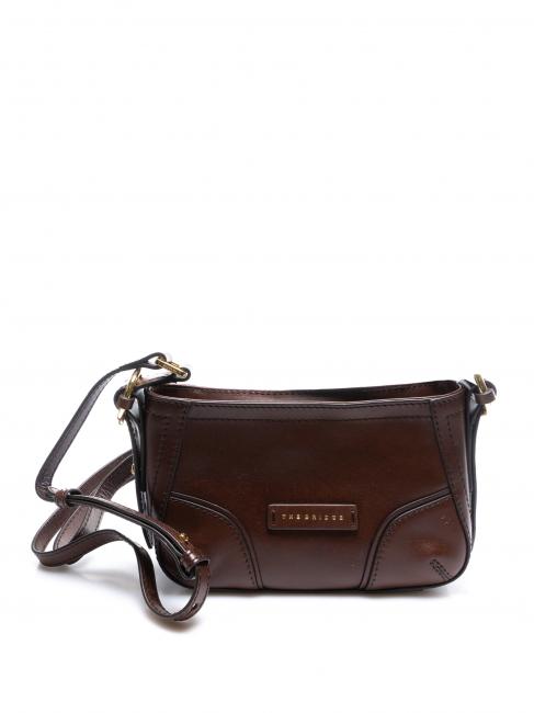 THE BRIDGE MATILDE Mini bag a tracolla in pelle MARRONE - Borse Donna