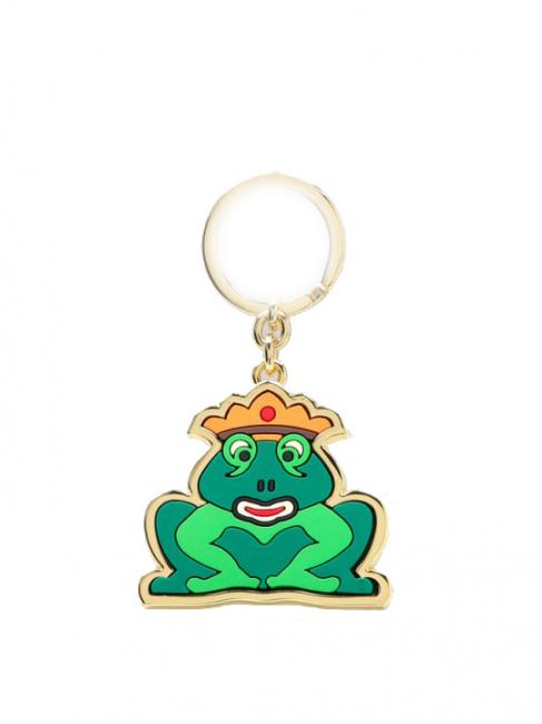 BRACCIALINI RANA Portachiavi in gomma e metallo Fantasia - Portachiavi
