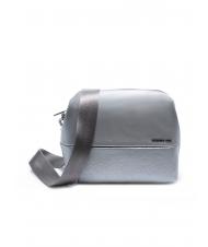 MANDARINA DUCK ATHENA MIni bag in pelle con tracolla SILVER - Borse Donna - 1