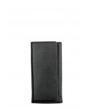 SPALDING WASHINGTON Astuccio Portachiavi in pelle nero - Portachiavi - 1