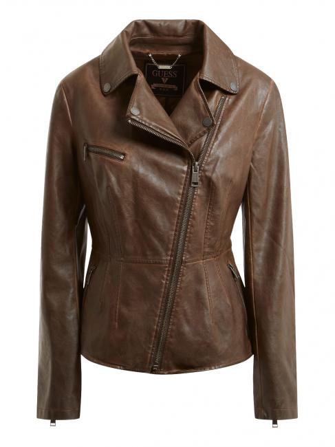 GUESS AGNES Giacca con zip chestnut pie - Giacche Donna