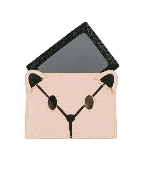 FURLA ALLEGRA Porta carte in pelle con specchietto candyrose - Accessori per borse