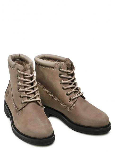 TIMBERLAND HANNOVER HILL 6 inch Scarponcini in pelle taup/grey - Scarpe Donna