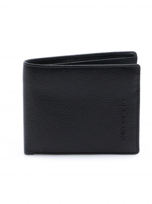 PIQUADRO X1 Portafoglio in pelle Nero - Portafogli Uomo