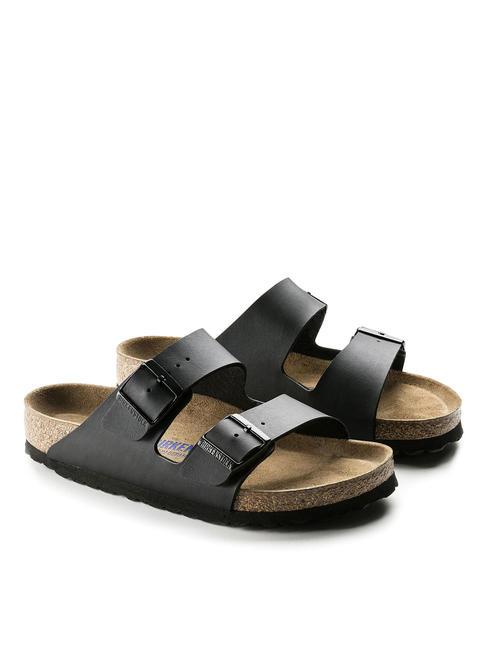 BIRKENSTOCK ARIZONA BIRKO-FLOR Sandalo ciabatta black - Scarpe Unisex