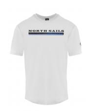 NORTH SAILS NEWPORT T-shirt in cotone bianco - T-shirt Uomo - 1