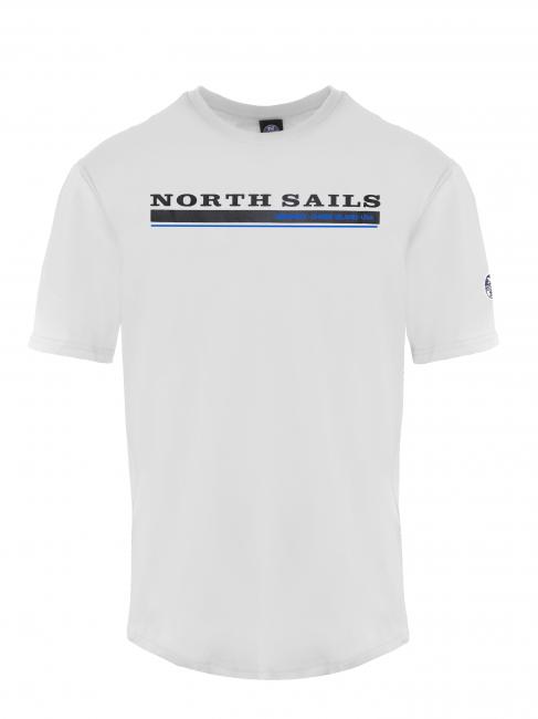 NORTH SAILS NEWPORT T-shirt in cotone bianco - T-shirt Uomo