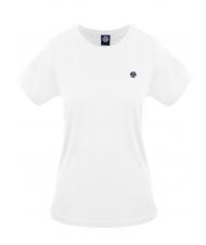 NORTH SAILS ESSENTIAL T-shirt in cotone bianco - T-shirt e Top Donna - 1