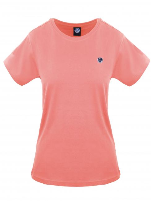 NORTH SAILS ESSENTIAL T-shirt in cotone rosa - T-shirt e Top Donna