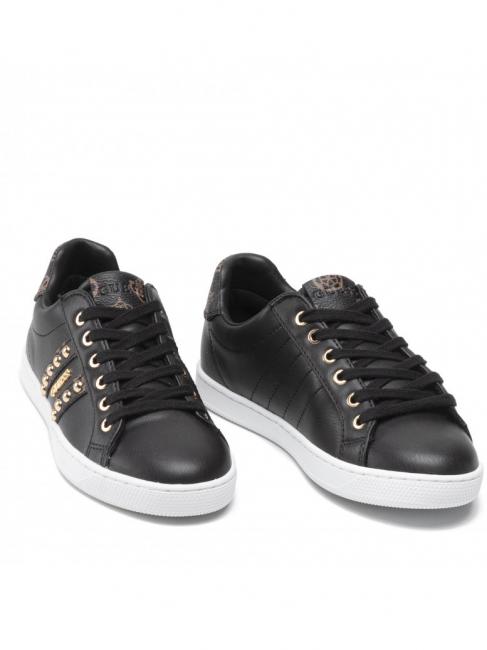 GUESS RELKA Sneakers Donna BLACK BROWN - Scarpe Donna