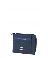 AERONAUTICA MILITARE FIGHTER Portafoglio piatto in pelle - Portafogli Uomo
