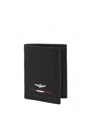 AERONAUTICA MILITARE FIGHTER Portafoglio verticale in pelle - Portafogli Uomo