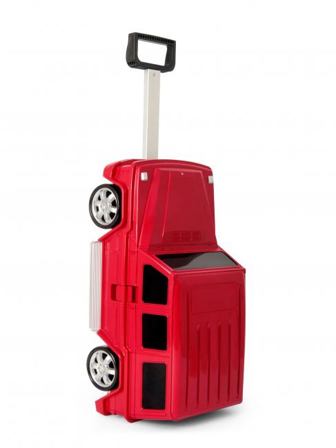 WELLY RIDAZ licenza MERCEDES Trolley bagaglio a mano per bambini rosso - Bagagli a mano
