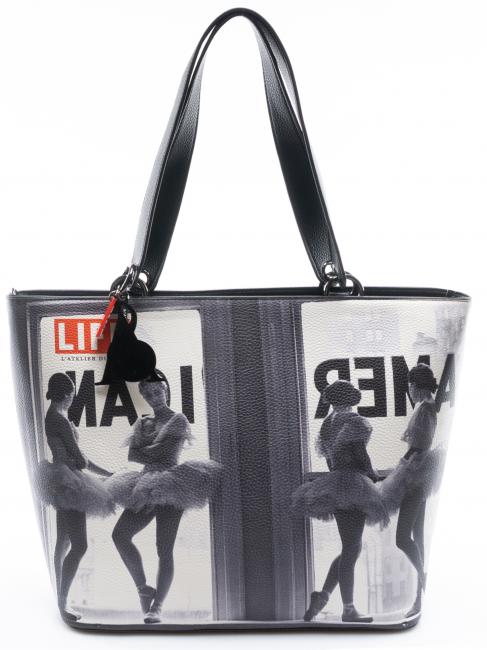 L'ATELIER DU SAC LIFE EMMA Shopping bag con tracolla ballerina - Borse Donna