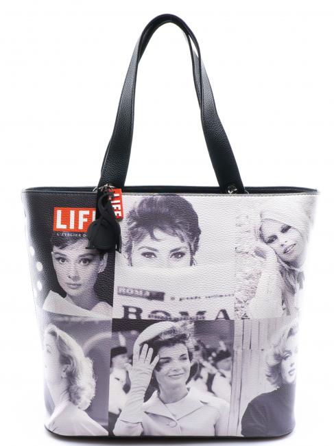 L'ATELIER DU SAC LIFE EMMA Shopping bag con tracolla icons - Borse Donna