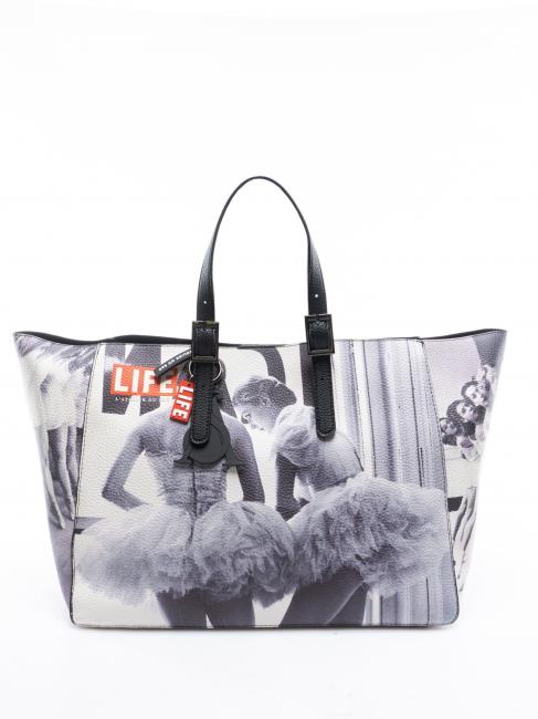 L'ATELIER DU SAC LIFE PETITE NICOLE Shopping bag con pochette ballerina - Borse Donna