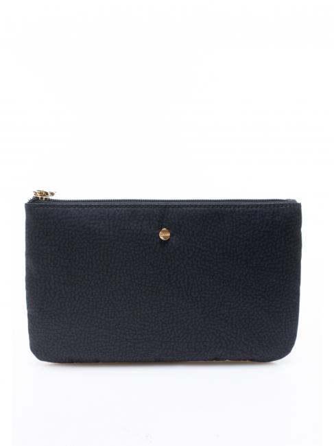 BORBONESE CLASSICA Pochette a mano dark black - Bustine & Necessaire