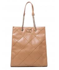 TWINSET BIG STITCHING Borsa tote verticale trapuntata - Borse Donna