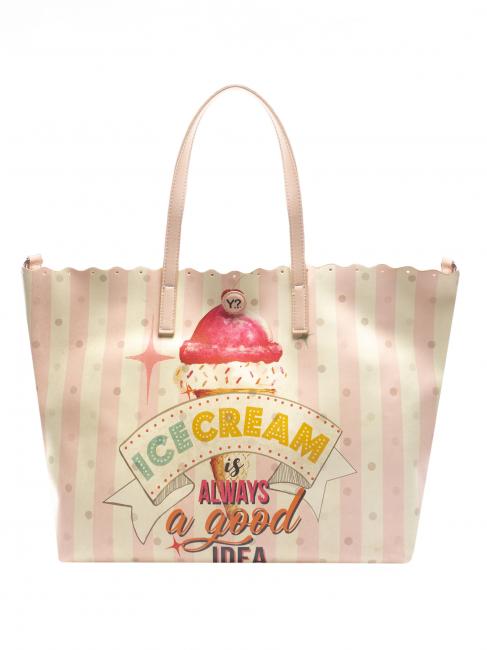 YNOT PARTY Shopping bag a spalla ROSE - Borse Donna