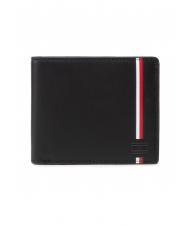 TOMMY HILFIGER URBAN COMMUTER Portafoglio in pelle con portamonete black - Portafogli Uomo - 1