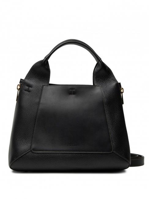 FURLA GILDA Borsa tote media espandibile nero+marmo c - Borse Donna